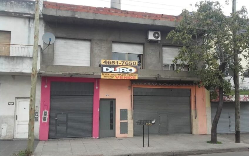 VENTA EN BLOCK EN SAN JUSTO LOCAL + DEPARTAMENTO